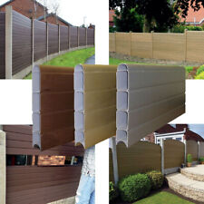 Plastic Fence Panels Composite Fencing Boards Plastic Fence Posts ECO Fencing
