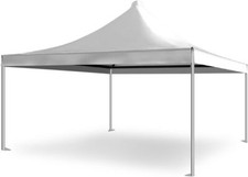 Gazebo Professionale In Acciaio Zincato Con Telo Pvc 650 Gr/mq Varie Misure