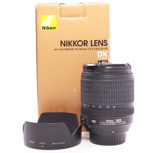 Nikon 105mm 5 - 18-105mm, ed