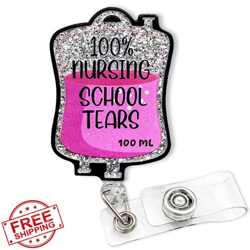 Nursing school tears badge - nursing,