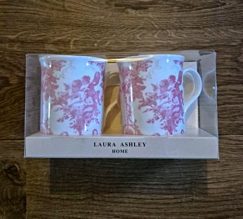 Laura ashley cherubs pink fine - laura,