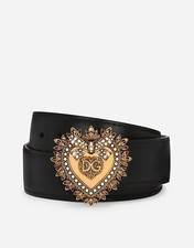 Dolce and Gabbna Black Leather