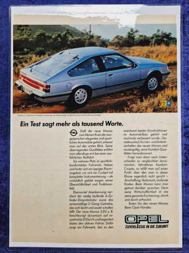 Opel monza original - opel, b,