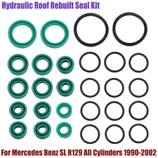 Hydraulic Roof Rebuilt Seal Kit For Mercedes Benz SL R129 All Cylinders 1990-02