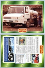 Berliet Stradair - 1965 - Flatbeds & Tippers Atlas Trucks Maxi Card (14-11)
