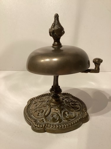 Antique brass bronze desk - /,