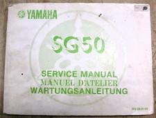 YAMAHA SG50 Motorcycle Service