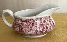 Vintage Royal Tudor Ware Coaching Taverns 1828 Sauce Boat