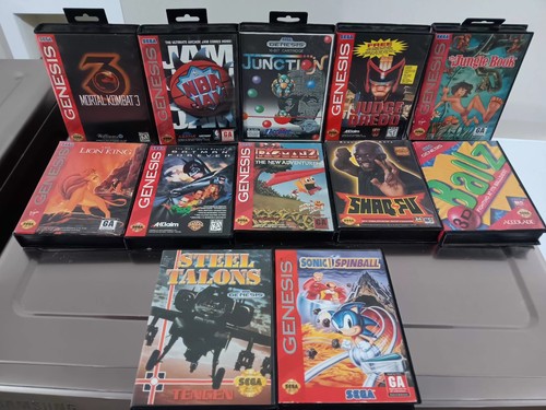 Sega genesis cib lot - genesis,