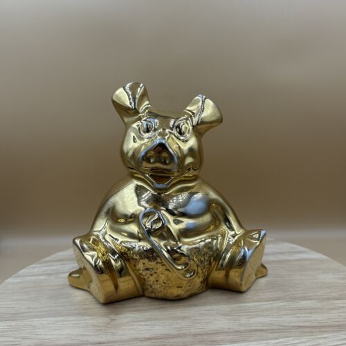 Natwest pigs 2006 gold - natwest,