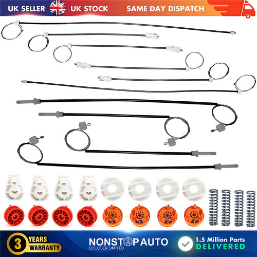 Window regulator repair kit - 4x,