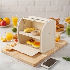 2-Tier Kitchen Loaf Bread Bin