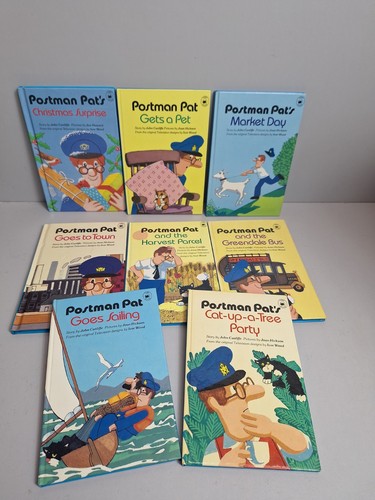 Vintage postman pat - pat, book