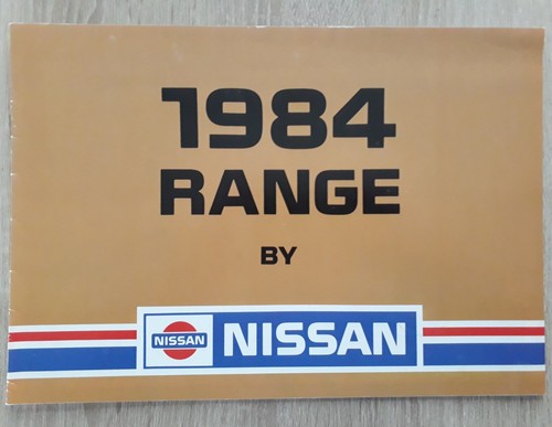 Nissan range brochure - 1984,