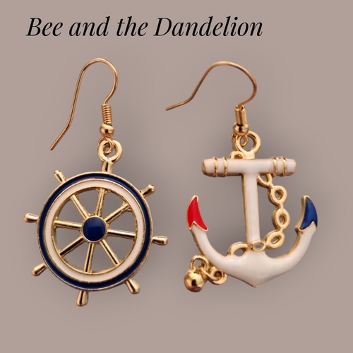 Anchor and ships - and, wheel