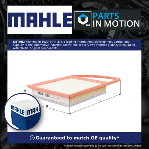 Air filter lx2995 mahle 1420v1 - filter,