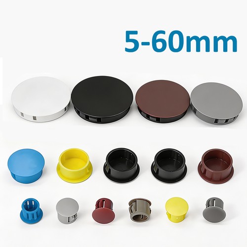 Plastic round hole - round, plugs