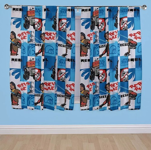 Star wars disney curtains - disney,