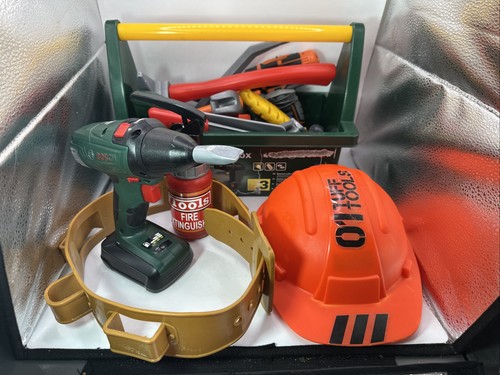Kids toy tool - box, tools
