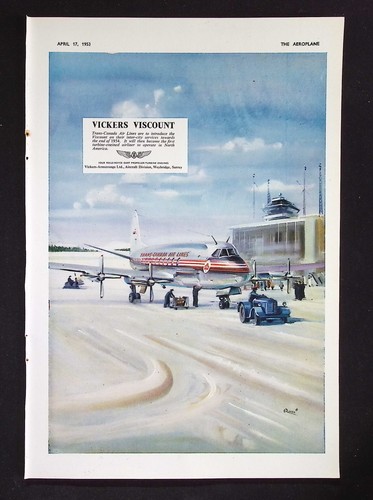 Original 1953 advert vickers - original,