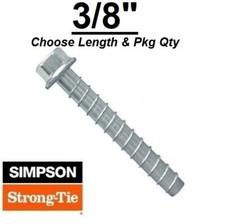 3/8" Simpson Strong Tie Titen