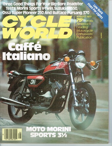 August 1977 cycle world - cycle,