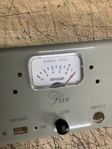 Vintage ferrograph signal - vintage, /