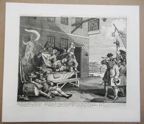 Original antique print