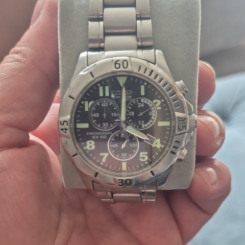 Citizen eco drive chronograph - eco-drive,