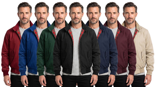 Mens harrington jacket retro - mens,
