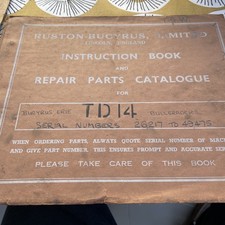 RUSTON BUCYRUS TD14  ih