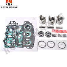6H4-11631 Piston Kit STD 6H4-W0001-02 Power Head Gasket Kit for Yamaha 2T 40HP 5