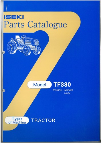 Iseki tractor tf330 - iseki,