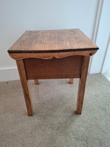 Antique 1920 solid oak wood - antique,