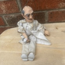marionette string Dentist puppet Czech Handmade vintage Handmade Read Descript