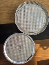 S/2 Vintage Pampered Chef Flan