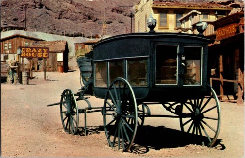 Yermo postcard horse - yermo, ca