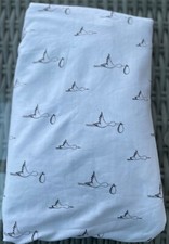 cot bed fitted sheet sliver