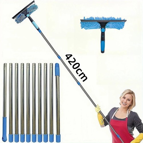 Window cleaning kit - window, squeegee