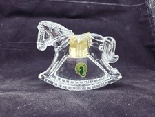 Waterford Crystal Baby Rocking