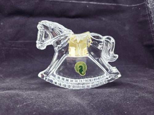 Waterford crystal baby - crystal, rocking