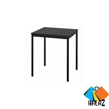 IKEA SANDSBERG Table Black 67x67cm Dining Coffee Side Table Modern
