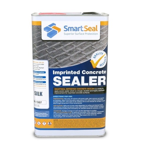 Wet look concrete silk - concrete, durable