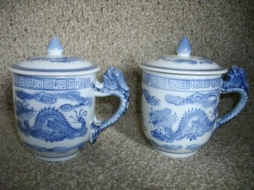 Chinese porcelain lidded - 2,