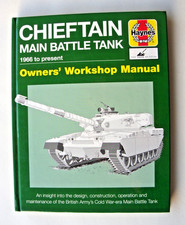 Haynes Chieftain  Main Battle Tank Owners' Workshop Manual Hardback Book 2016