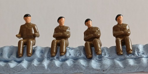 Dinky military driver - dinky,