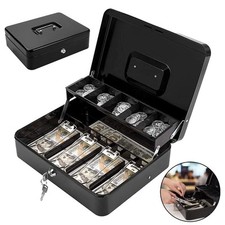 Money Float Tin Keys Lockable