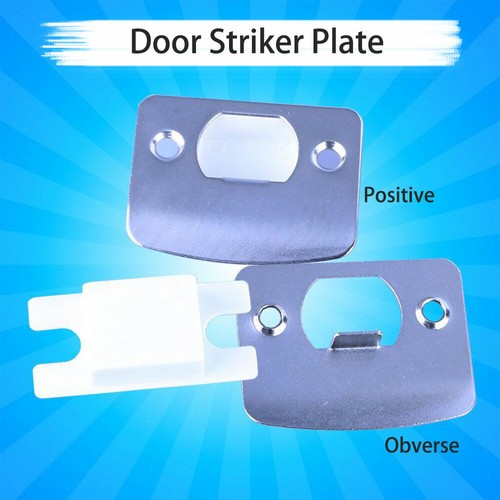 Shaped door latch striker - door,