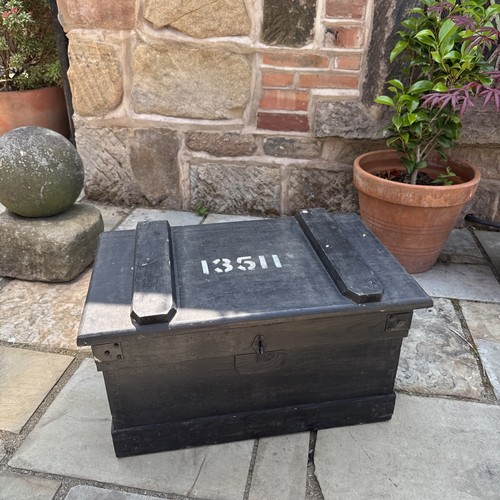 Vintage wooden tool box - vintage,