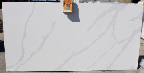 Whiite marble quartz kitchen - whiite,